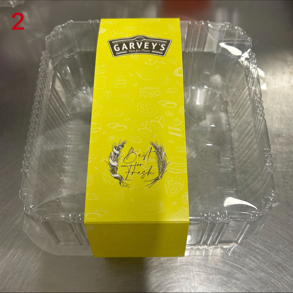 GARVEYS SLEEVE 4 SLICES YELLOW X600