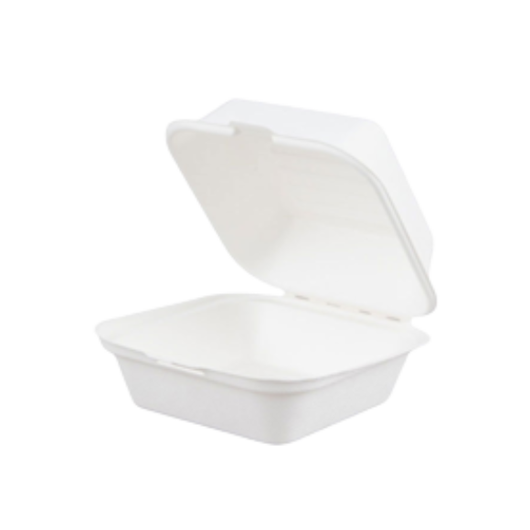 6X6 BAGASSE MEAL BOX X500