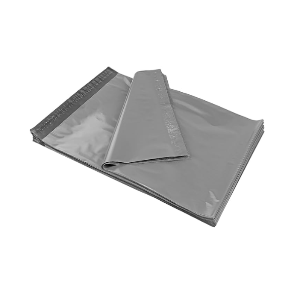 GREY MAILING BAG 300X400&40MM X500