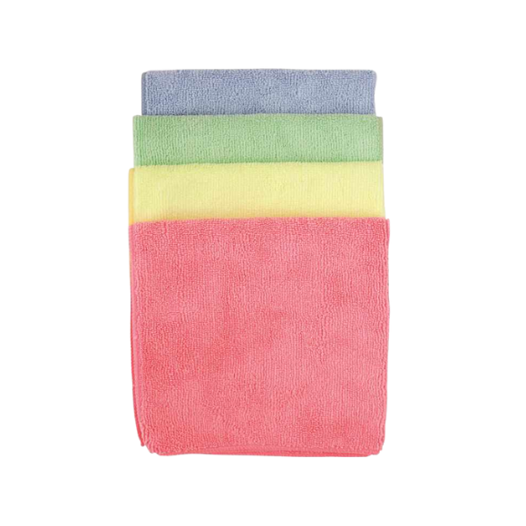 HD MICROFIBRE CLOTHS YELLOW X10