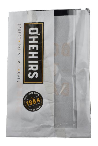 O'HEHIRS LRG BREAD BAG 22X12X45CM X1000