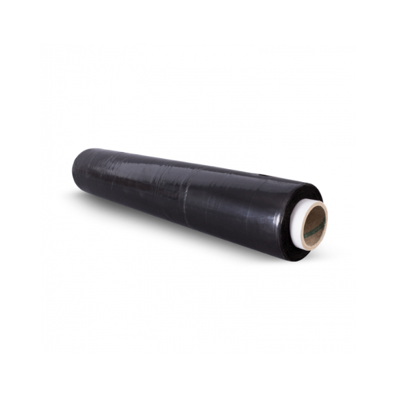 PALLET WRAP BLACK 23MU 500MMX200M X6(N)