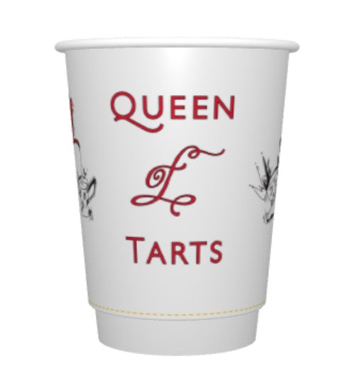 QUEEN OF TARTS 120Z P2P GLS CUP - 500(N)