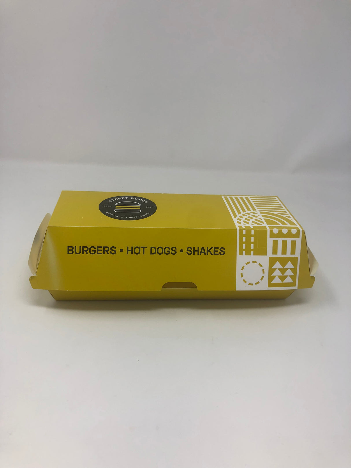 STREET BURGER HOTDOG BOX X150