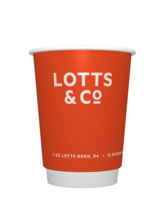 LOTTS & CO 12OZ DW P2P CUP GLS - 500(N)