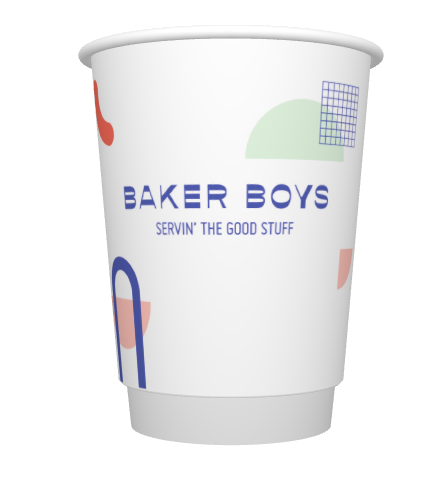 BAKER BOYS 12OZ DW P2P CUP - 500