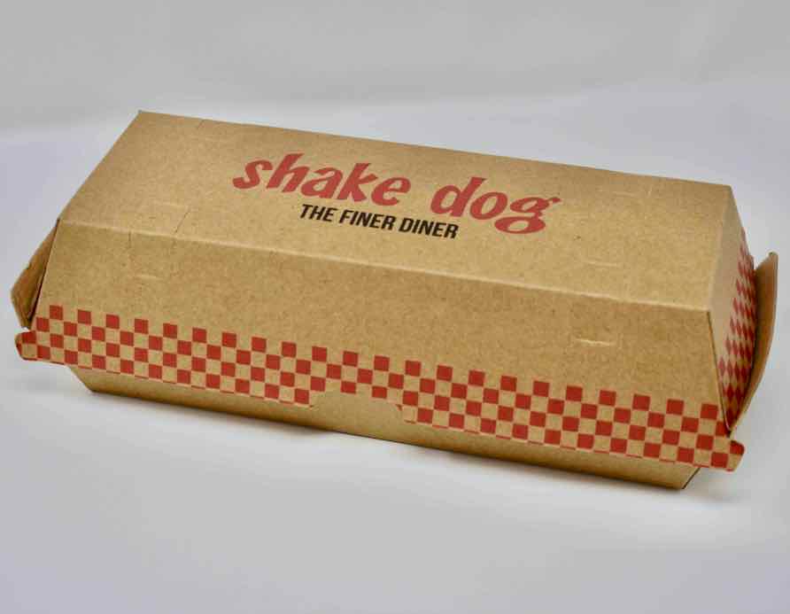 SHAKE DOG 208X70X78MM HOT DOG BOX X200
