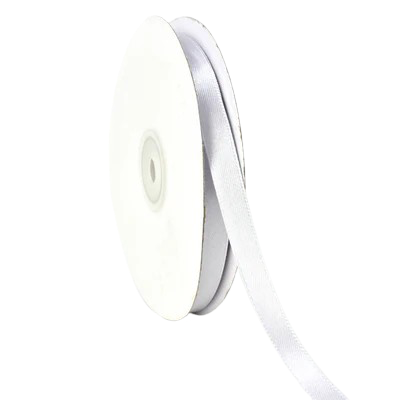 RIBBON SATIN SILVER 10X50 (4050/19) X1