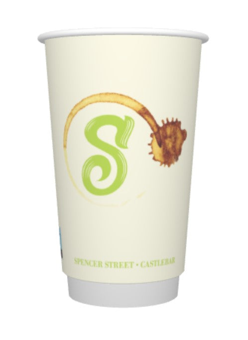 SWIRL 16OZ DW PE CUP - 500(N)