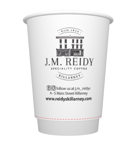 JM REIDYS 12OZ DW P2P CUP - 500