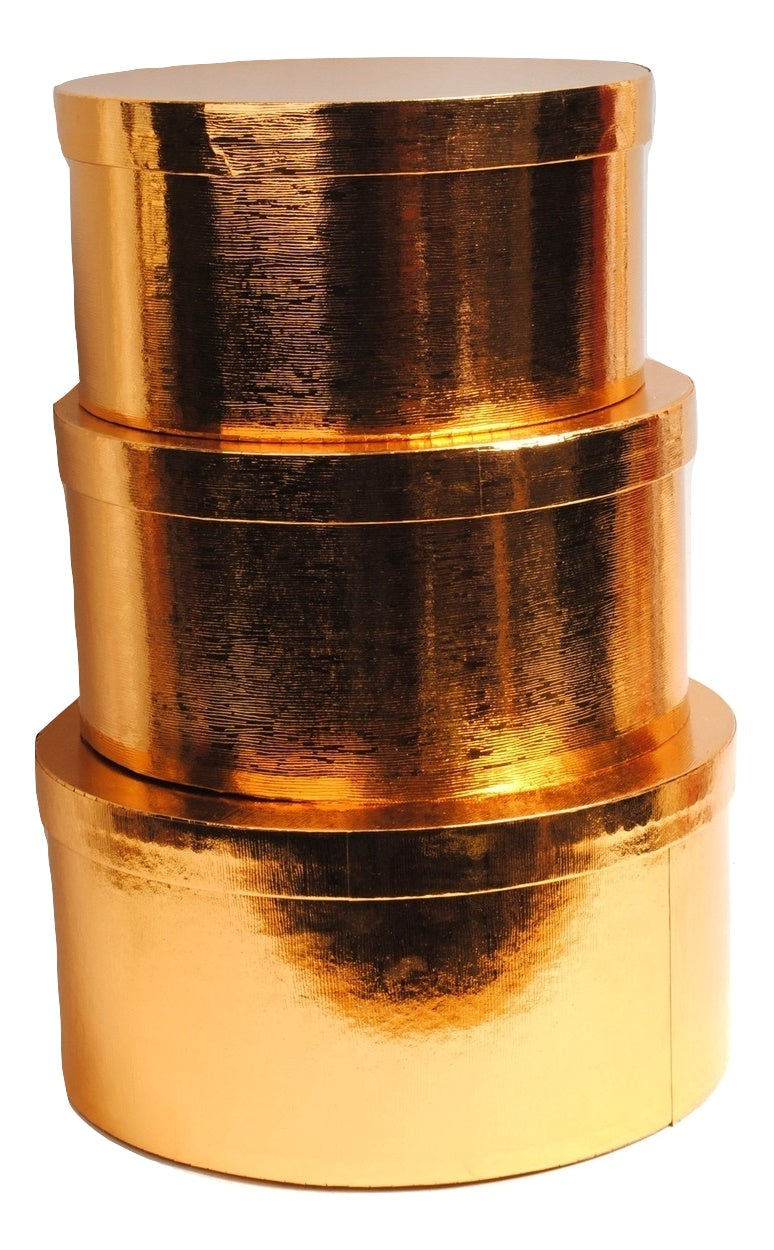 HATBOX SET 3 GOLD X 6