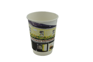 THE VILLAGE GREEN 12OZ MATT P2P CUP X500