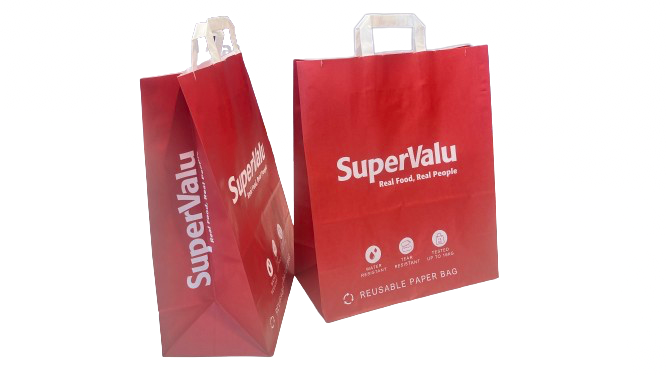 SUPERVALU REUSABLE PAPER BAG X150(Z)