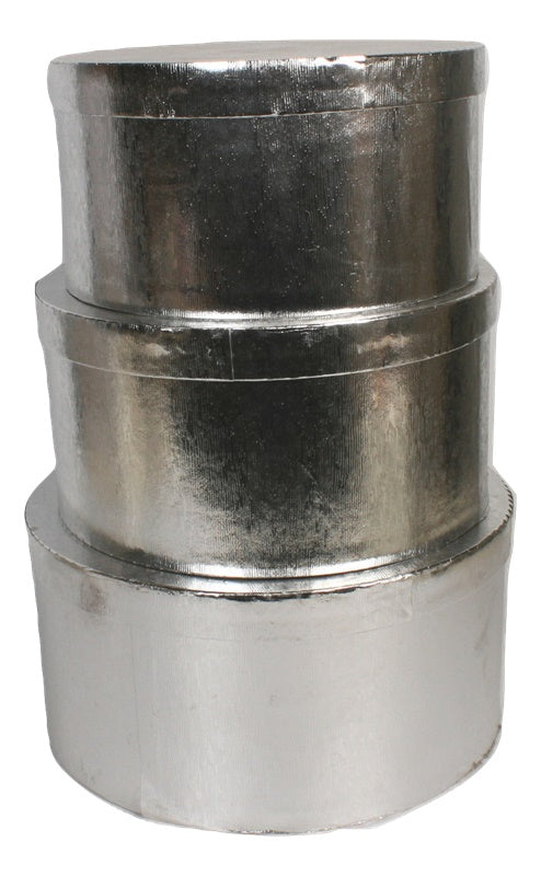 HATBOX SET 3 SILVER X 6