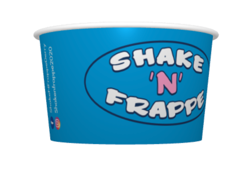 SHAKE N FRAPPE 8OZ ICE CREAM TUB- 875(N)
