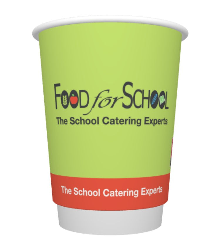 FOOD FOR SCHOOL 12OZ DW PE CUP - 500