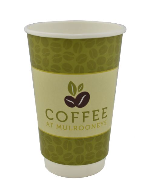 MULROONEYS 16OZ DW PE CUP X500