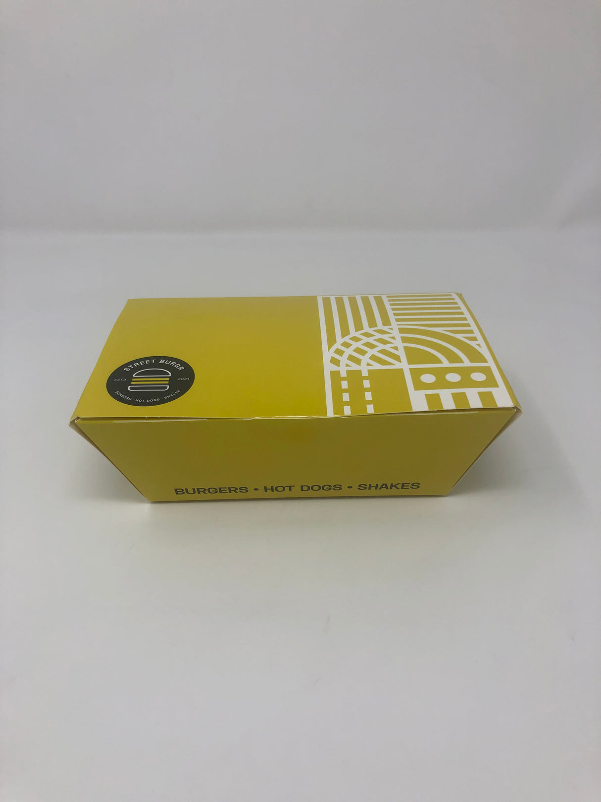 STREET BURGER CHIP BOX CLAM X240