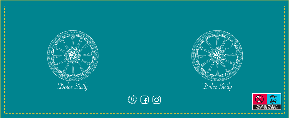 DOLCE SICILY 12OZ DW PE CUP X500 (N)