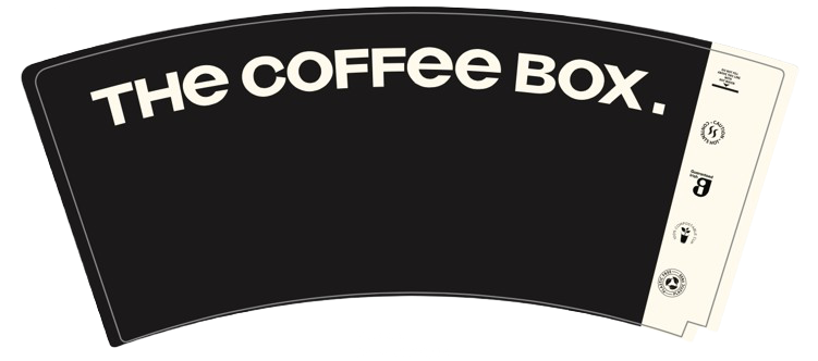 THE COFFEE BOX- 12OZ CUP - MATT X500