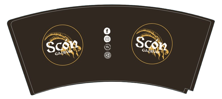 SCON 12OZ DW P2P CUP X500