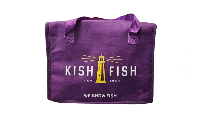 KISH FISH 30X15X23CM COOLER BAG X50
