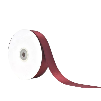 RIBBON SATIN WINE 25X50 (4050/11) X1