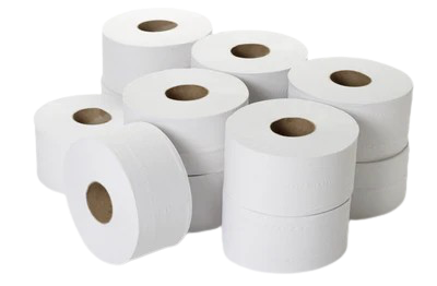 MINI JUMBO TOILET ROLLS - 12