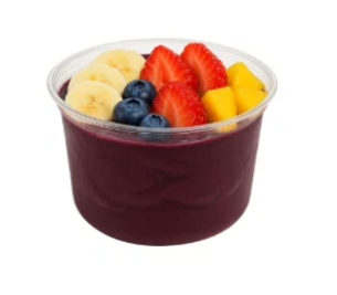 16OZ CLEAR ROUND ACAI BOWL X576