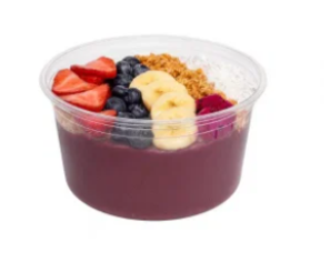 12OZ CLEAR ROUND ACAI BOWL X576