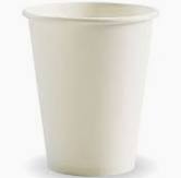 WHITE 16OZ SW COMPOSTABLE CUP X1000(N)