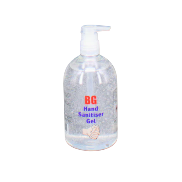 BG GEL SANITISER HAND PUMP 500ML X12