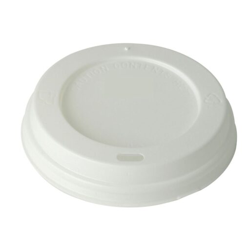 COFFEE CUP LID 12/16OZ WH BGS X1000
