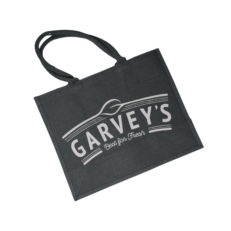 GARVEYS JUTE BAG 425X190X340MM -GREY X50