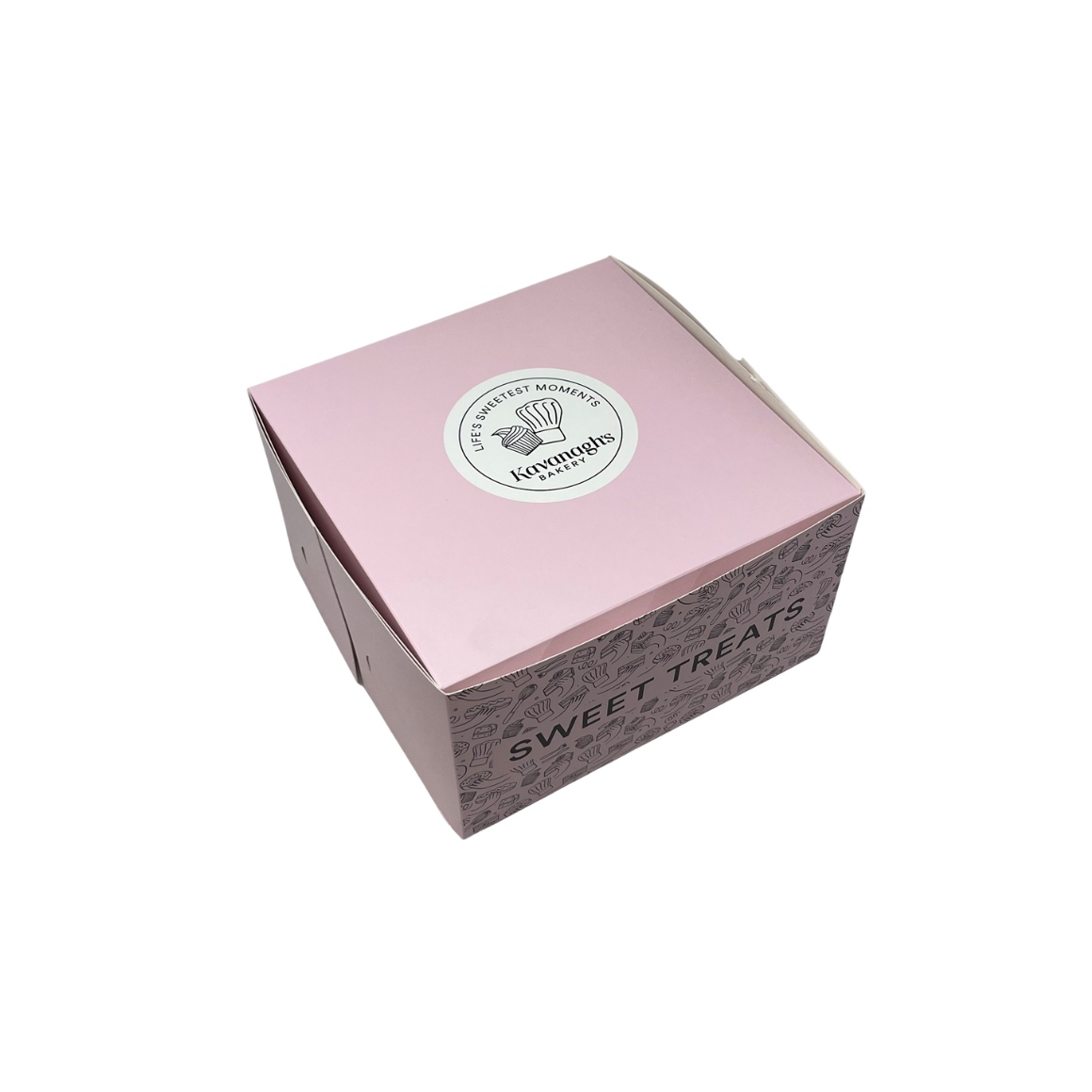 KAVANAGHS CAKE BOX 8IN X250