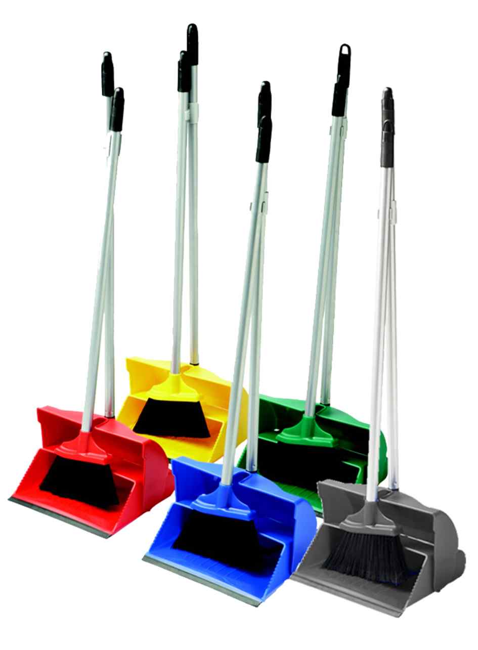 REACH CLEANING DUSTPAN BRUSH BLUE X1(N)