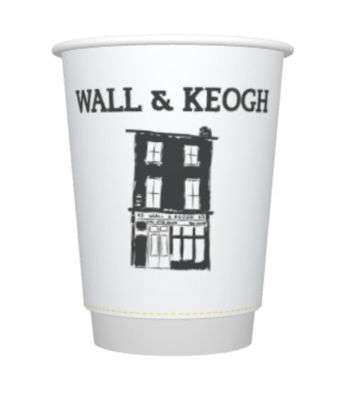 WALL&KEOGH 12OZ DW P2P MATT CUP - 500