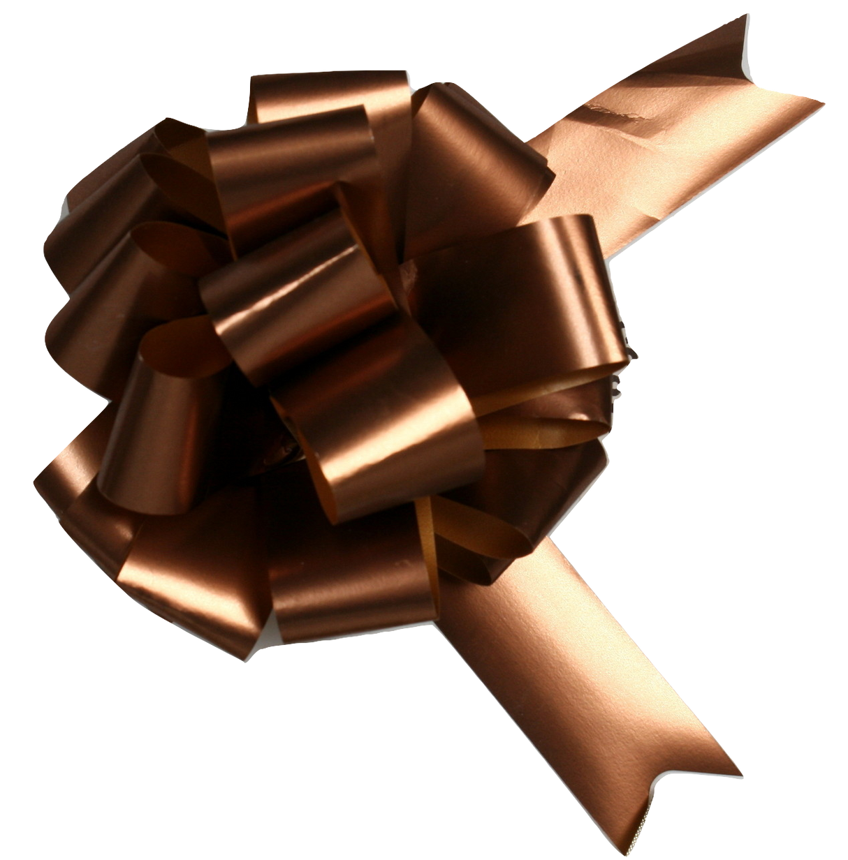 BOW POMPOM COPPER 30MM X100(454835)(Z)
