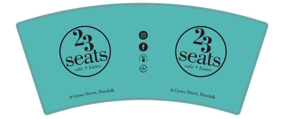 23 SEATS 12OZ DW COMP CUP X500