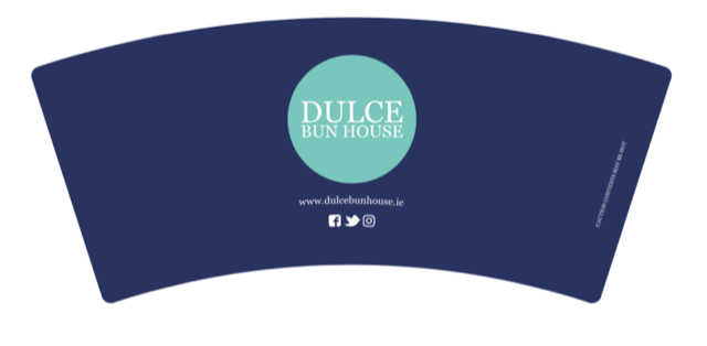 DULCE BUN HOUSE 12OZ DW PE CUP - 500