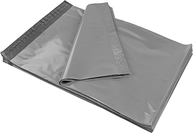 GREY MAILING BAG 325X475&40MM X500