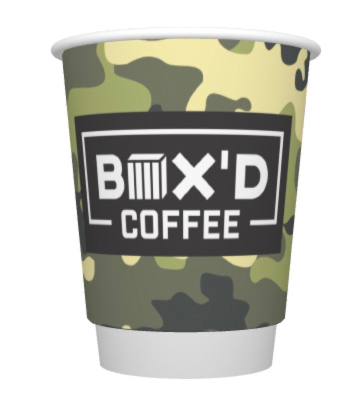 BOXD 12OZ DW P2P CUP - 500 (N)