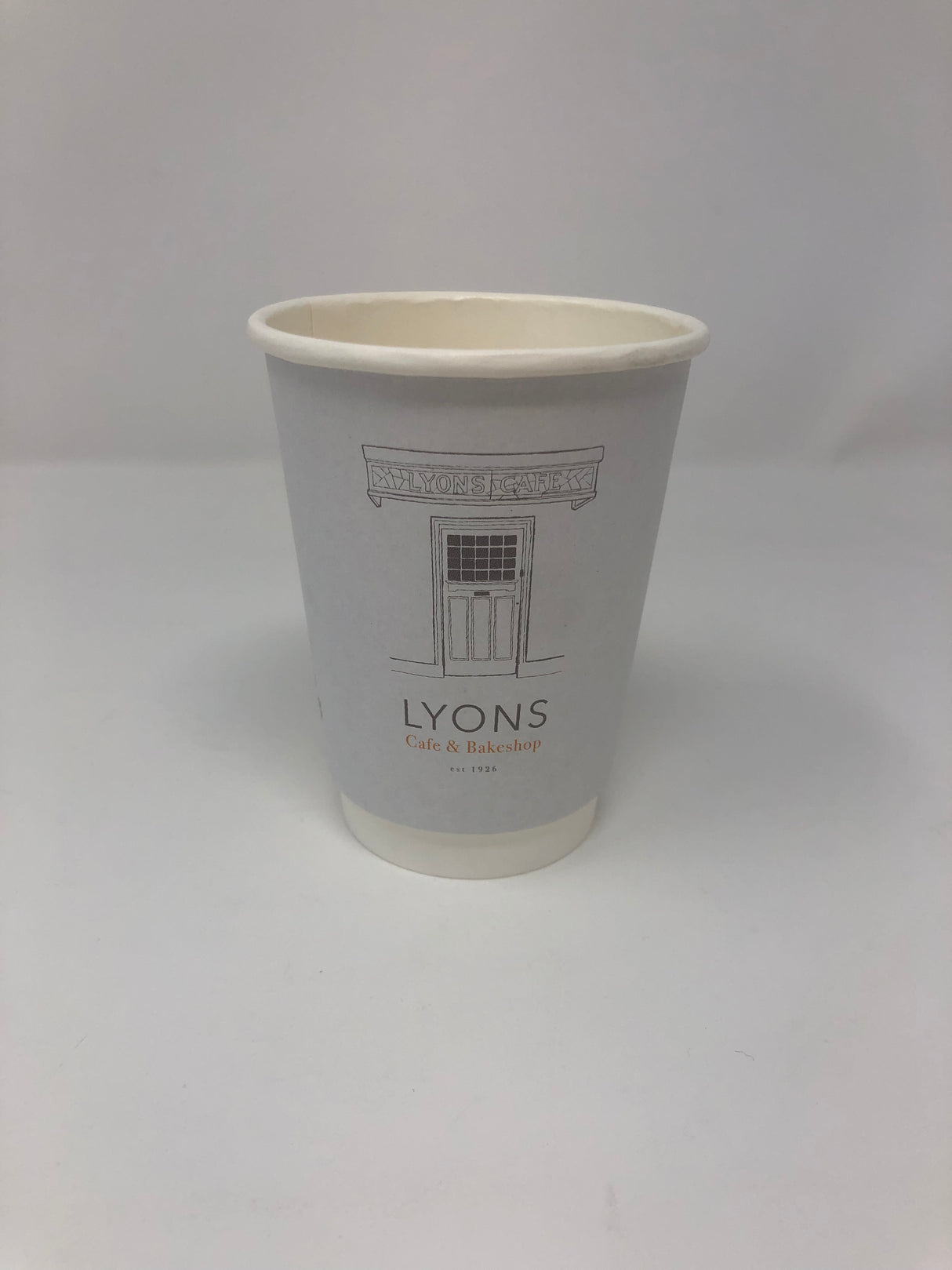 LYONS CAFE 8OZ DW P2P CUP - 500(N)