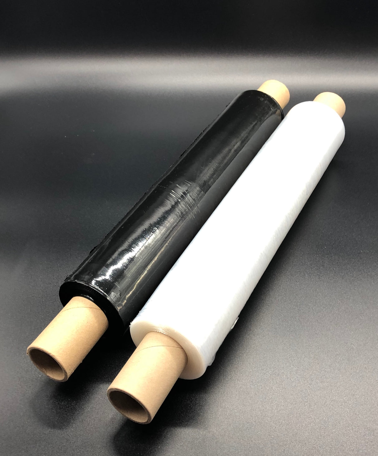 PALLET WRAP BLACK 17MU 400MMX200M X6(N)