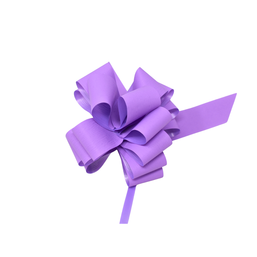 BOW POMPOM LAVENDER 35MM X50 (690898)
