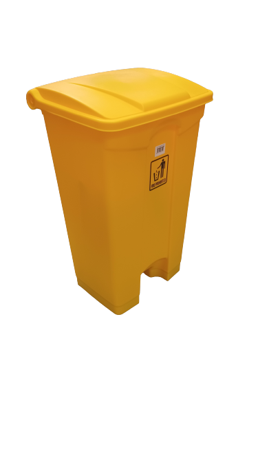 MES PLASTIC PEDAL BIN 87L - 1(Z)