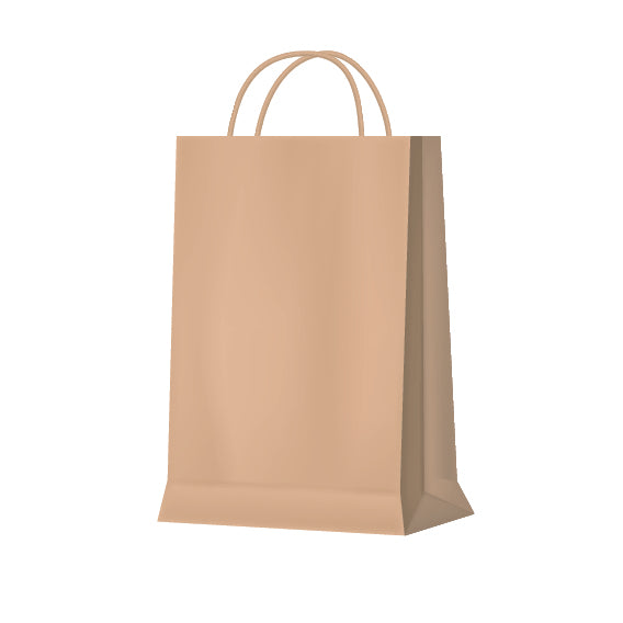 KRAFT TWIST CARRIER 45X13X45CM X200