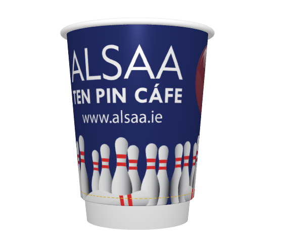ALSAA 12OZ DW P2P CUP GLS - 500(N)