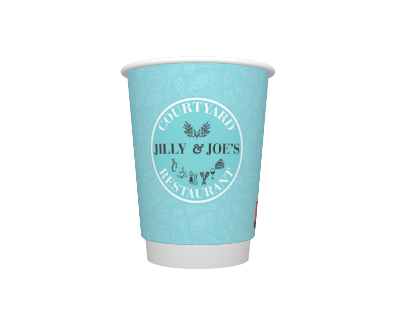 RIVERSIDE COFFEE 12OZ DW P2P CUP- 500(N)