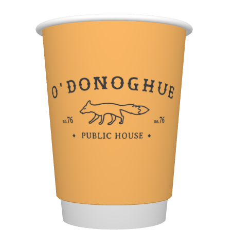 ODONOGHUES 12OZ DW P2P CUP - 500(N)